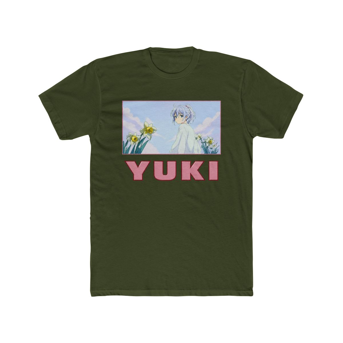 Fruits Basket Yuki Pink Boyfriend Fit Girls T Shirt - alternate angle 2, merchandise