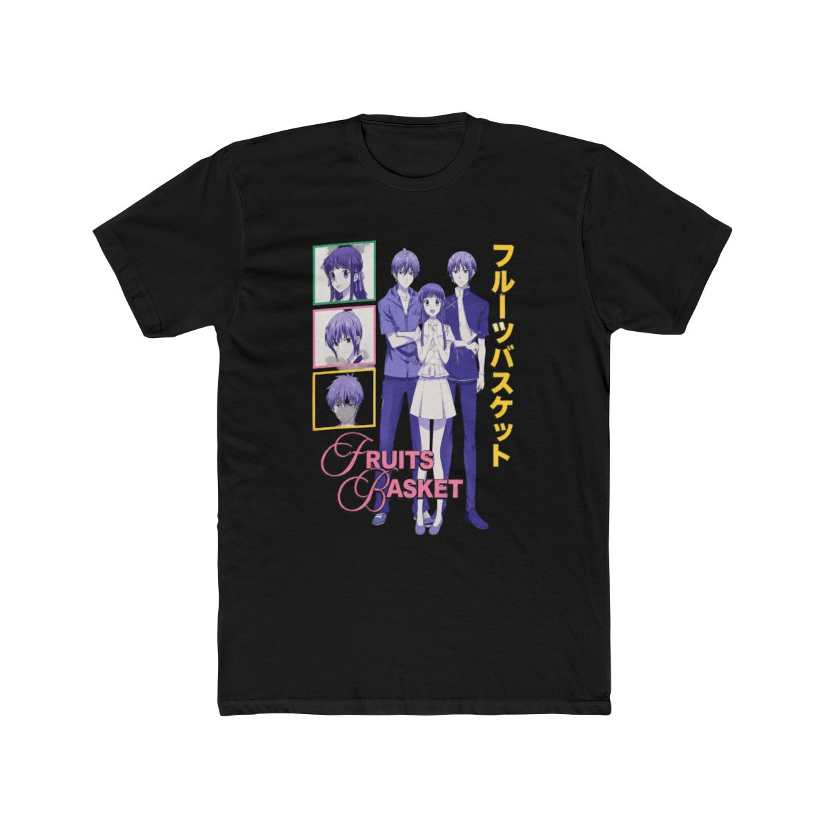 Fruits Basket Characters Jumbo Print T Shirt - alternate angle 3, merchandise