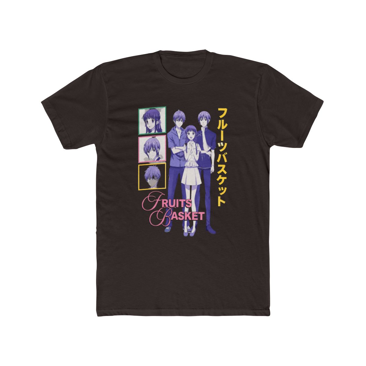 Fruits Basket Characters Jumbo Print T Shirt - alternate angle 2, merchandise