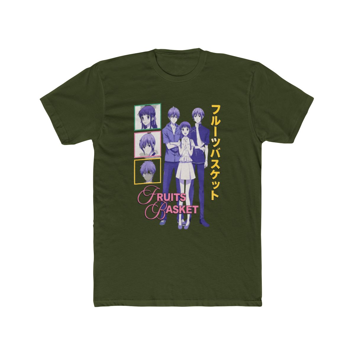 Fruits Basket Characters Jumbo Print T Shirt - alternate angle 5, merchandise