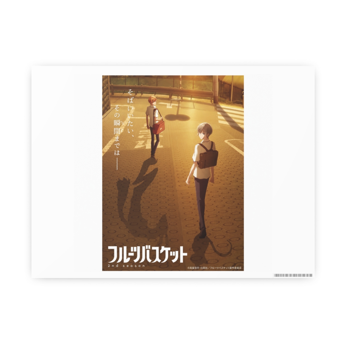 New 2023 Fruits Basket Posters Wallart