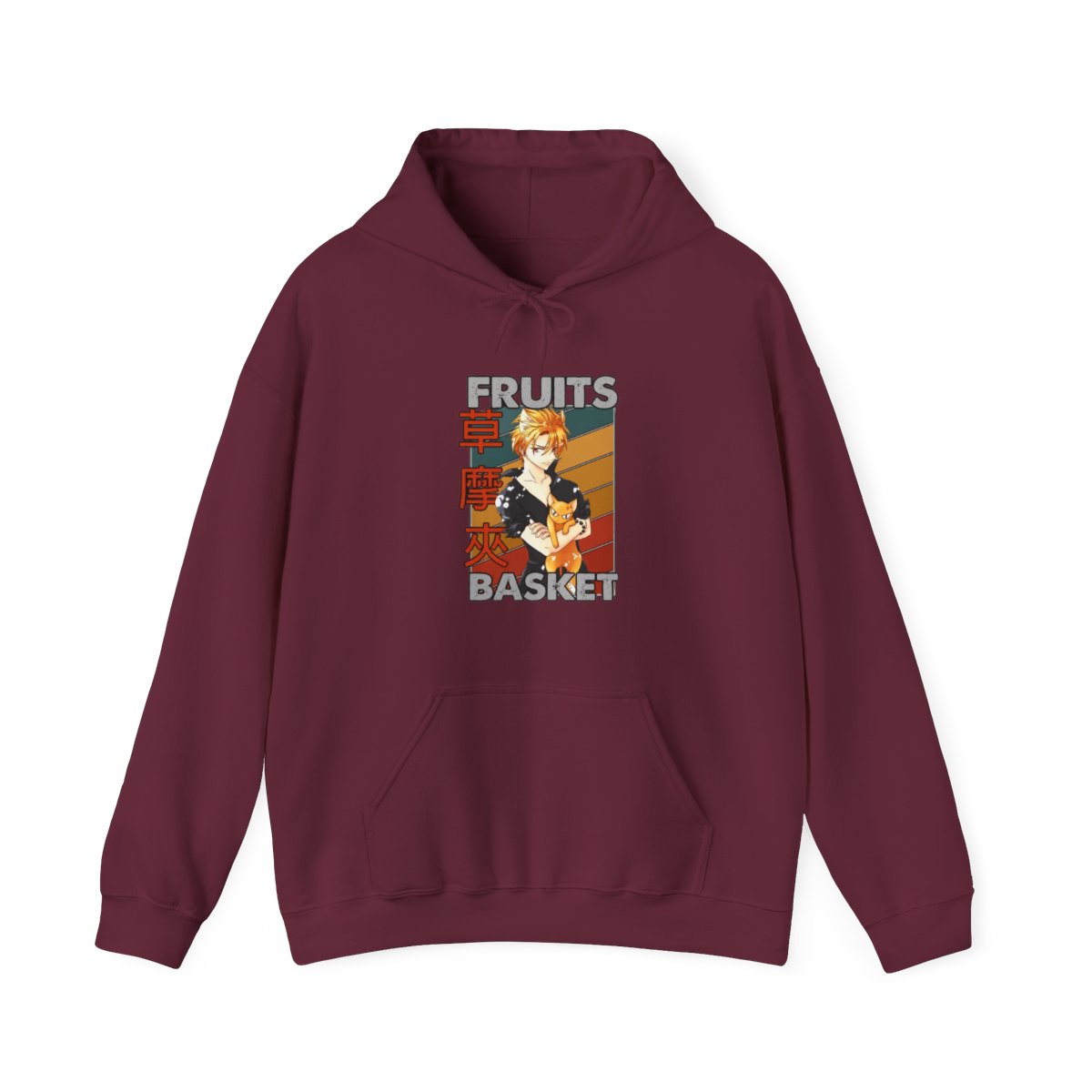 Kyo Fruits Basket Anime Must Try Hoodie - alternate angle 3, merchandise