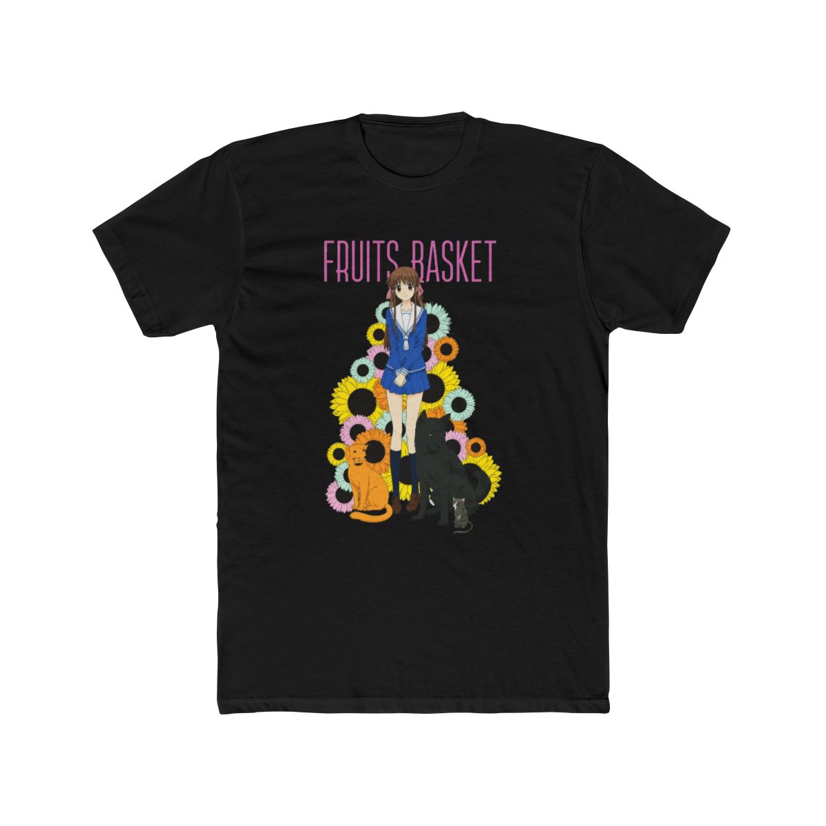 Fruits Basket Natural T Shirt - alternate angle 3, merchandise