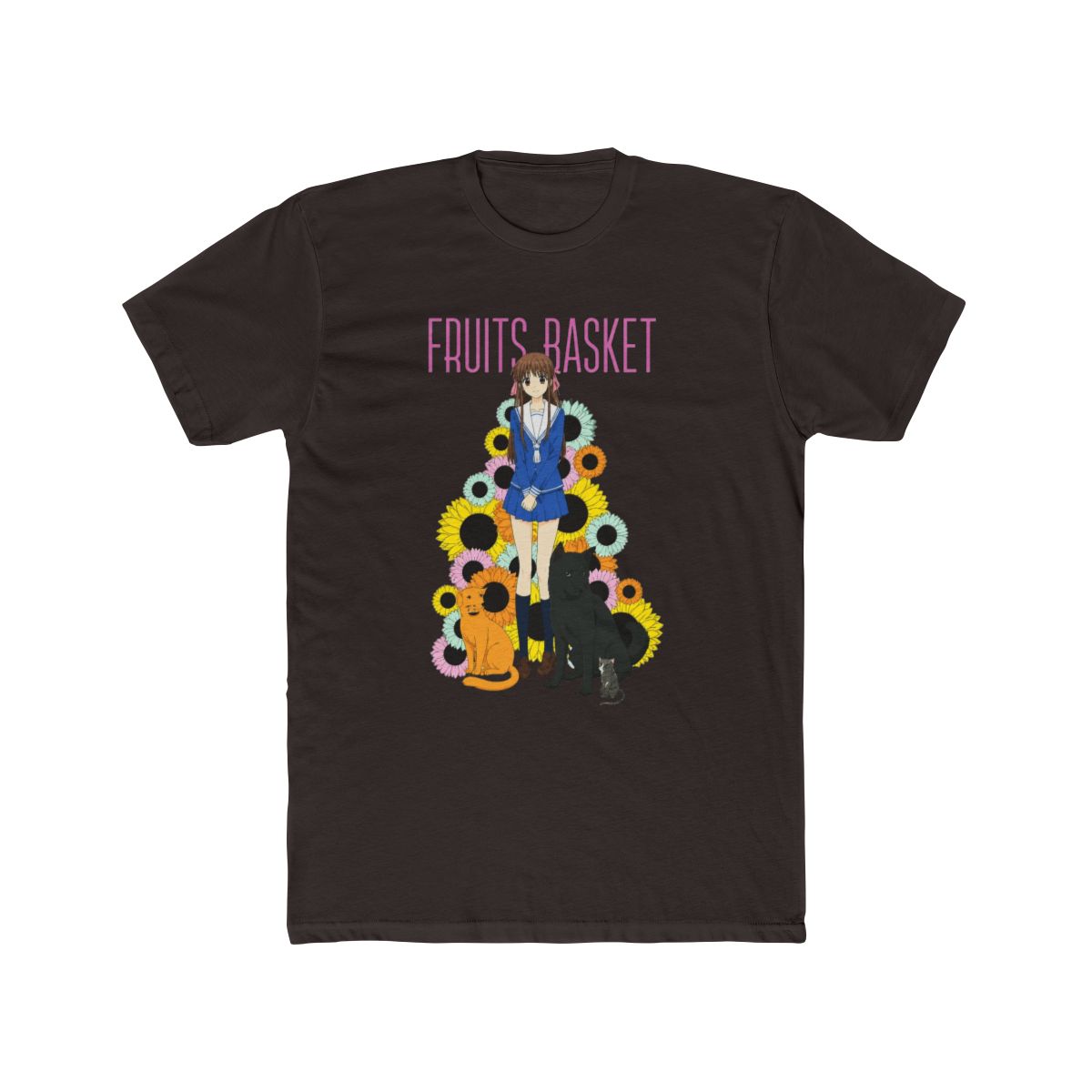 Fruits Basket Natural T Shirt - alternate angle 2, merchandise