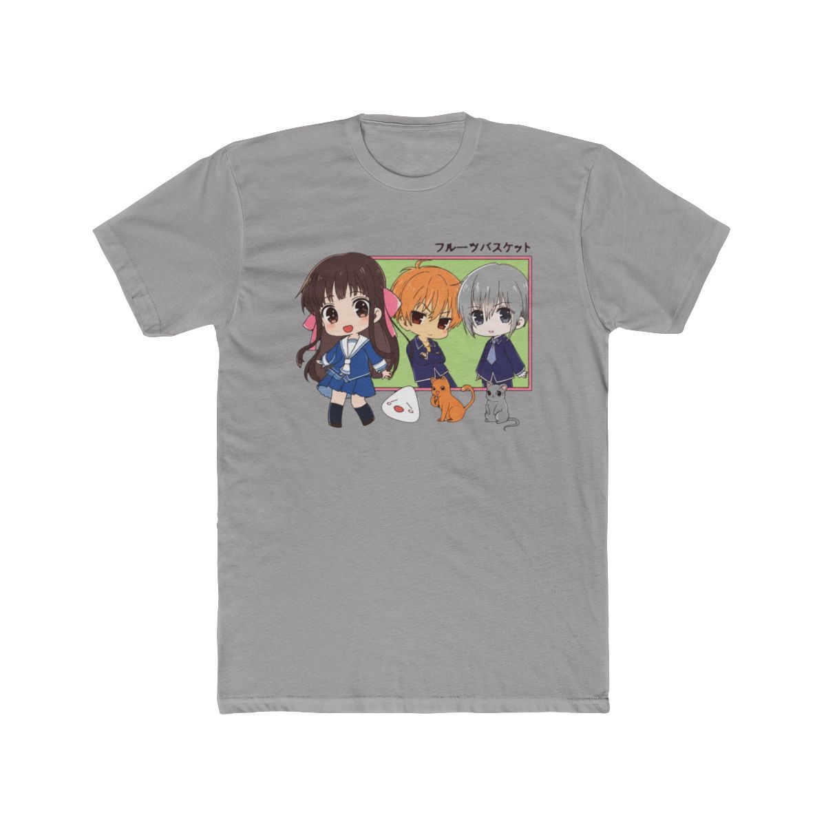 Fruits Basket Chibi Characters Juniors White T Shirt - Official T-Shirts merchandise