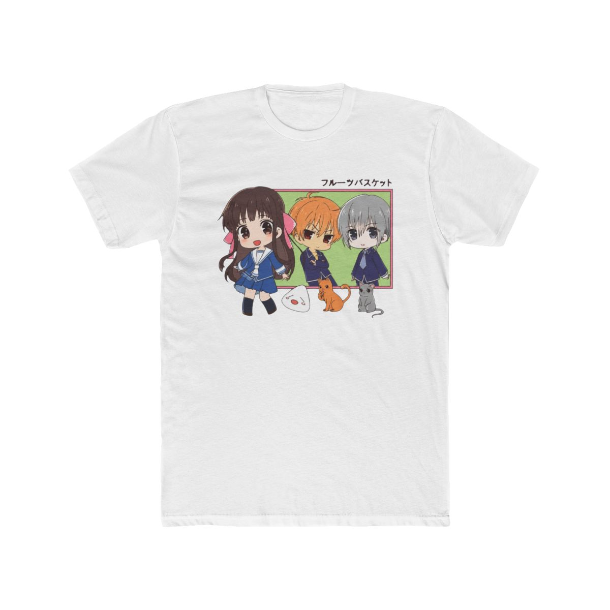 Fruits Basket Chibi Characters Juniors White T Shirt